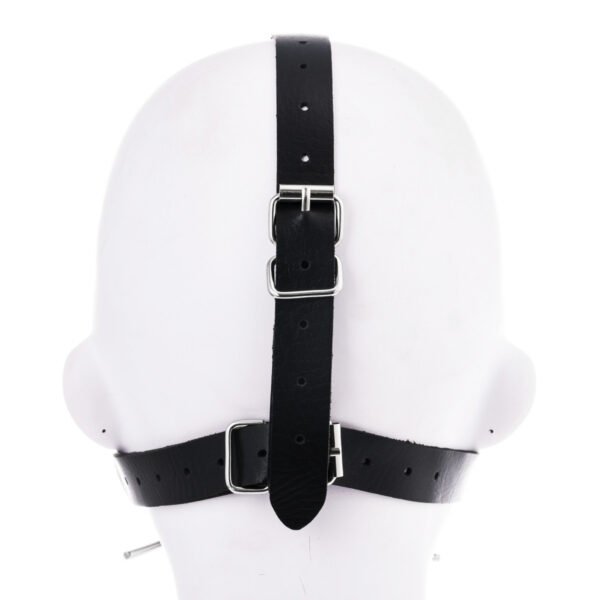 Mouth Ball Gag Nose Hook Metal Ring Toy Cap