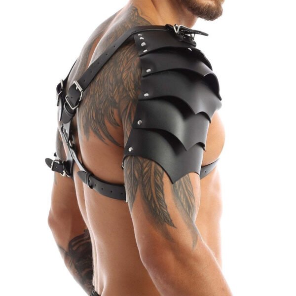 Man Personalized Bundled Leather Chest Strap