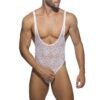 New Men's Lace Underwear Triangle Jumpsuit