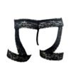Men's Sexy Transparent Lace Bag Underwear Flat Leg Leggings Sexy Underwear