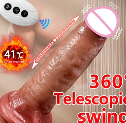 Strong Thrust Swing Simulation Dildos Super Soft Liquid Silicone Dildo