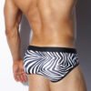 84b953cd-ffe8-4f38-9a4d-604529632df8.jpg Zebra Print Swimming Trunks Male Sexy Personality Low Waist Briefs