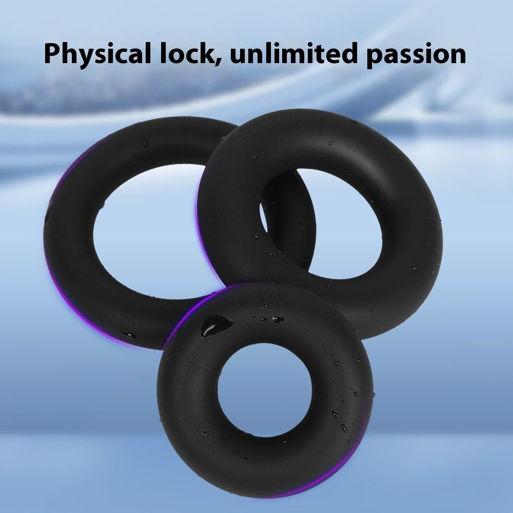 Soft Liquid Silicone Horseshoe Ring Male Lantern Ring