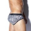 944161e8-0987-4555-8f2a-53cac54f5ace.jpg Zebra Print Swimming Trunks Male Sexy Personality Low Waist Briefs