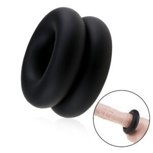 Liquid silicone lock ring