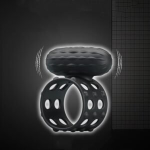Male Locking Sperm Ring Vibration Delay