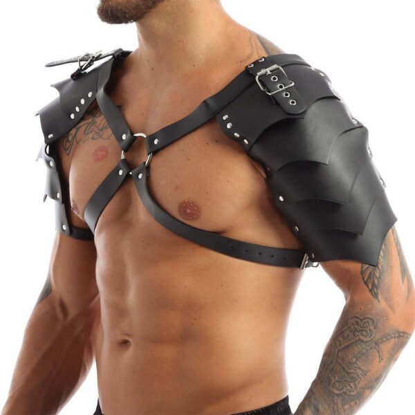 Man Personalized Bundled Leather Chest Strap