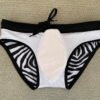 b654feab-55f2-45f9-b941-d48f46ce01e7.jpg Zebra Print Swimming Trunks Male Sexy Personality Low Waist Briefs