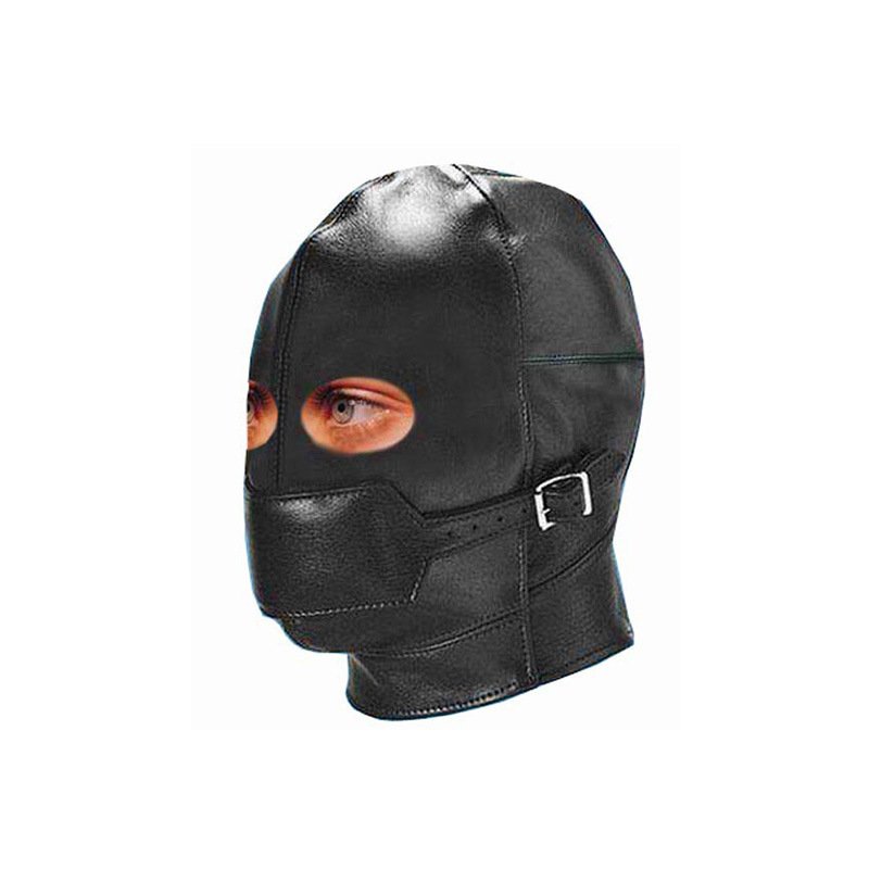 Bust Mask Eye Exposure With Plug Toys