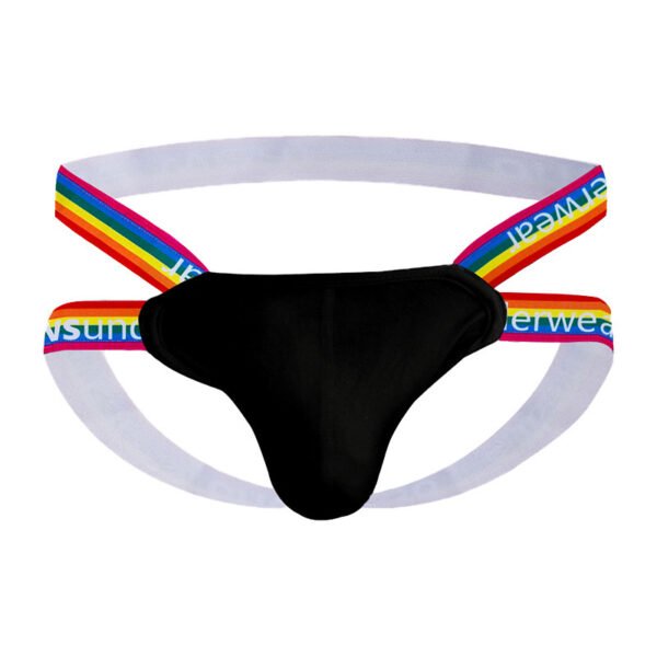 d53d9016-fbb4-4903-8388-e0ca62bb1921.jpg Rainbow Thong Low Rise Cotton Shorts